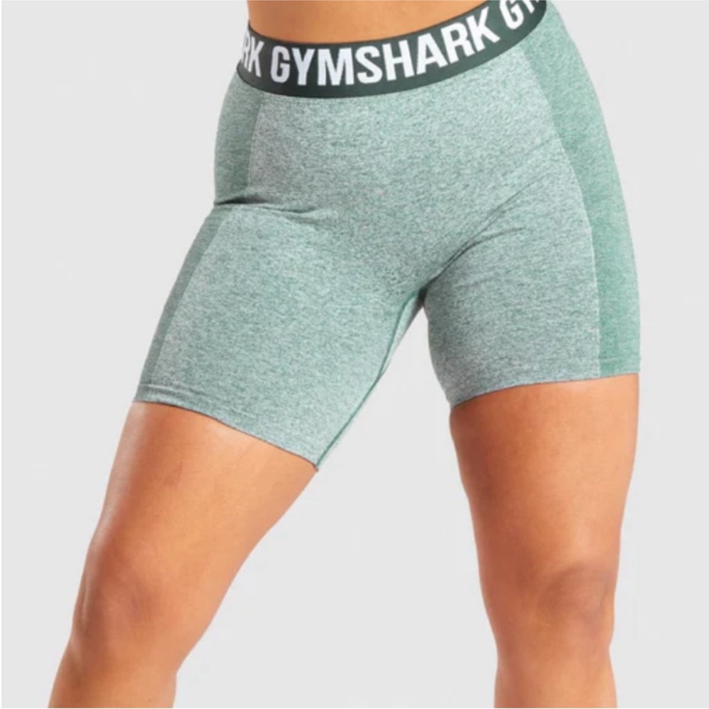 Gymshark Flex Short Green Marl Size M